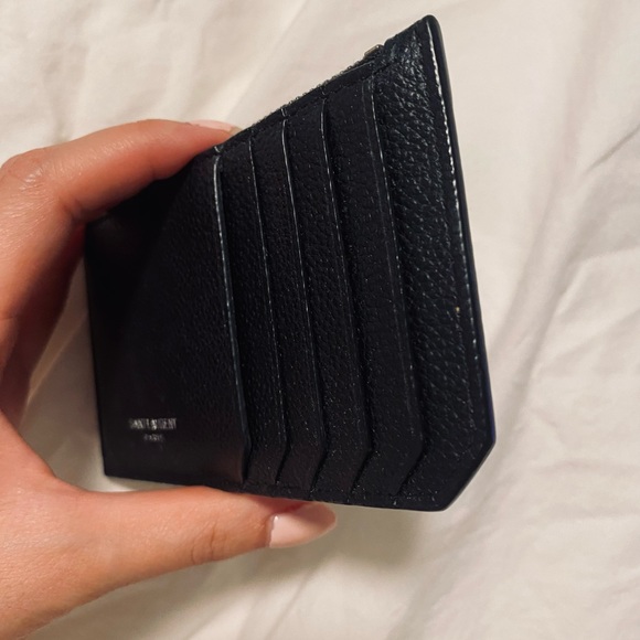 YSL Saint Laurent Fragment wallet in black - Picture 4 of 9